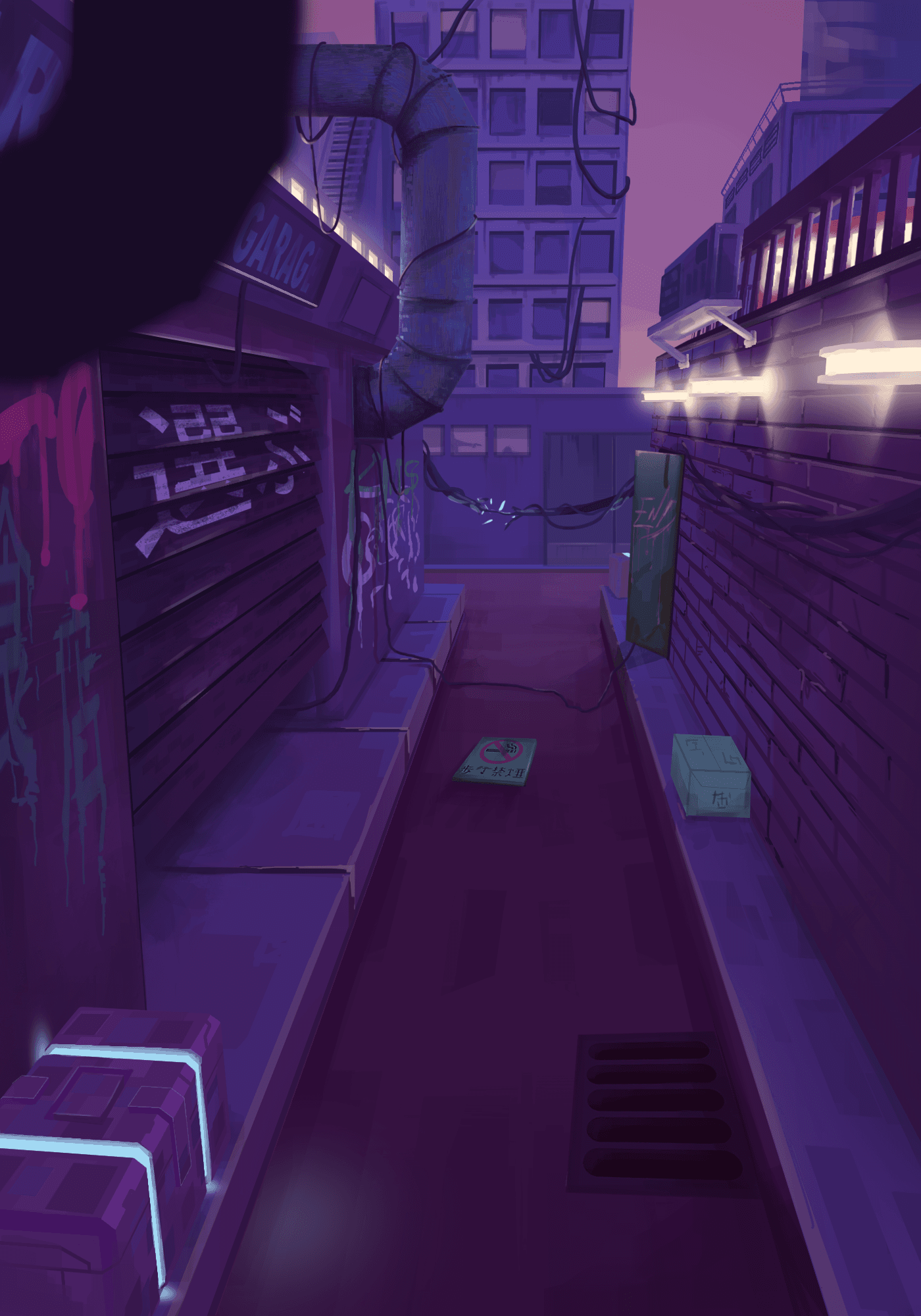 Remortal - Cyberpunk Town